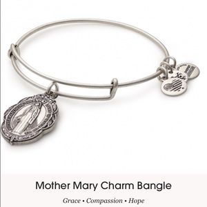 Alex + Ani Mother Mary Bracelet ( Silver )