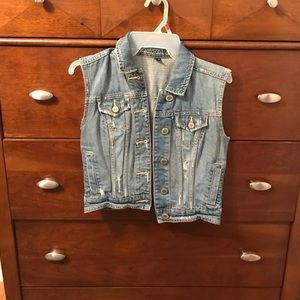 Denim vest
