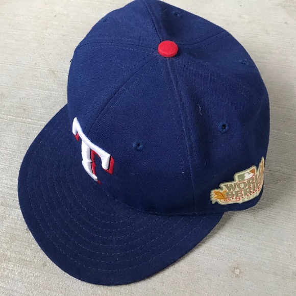 Texas Rangers World Series ball cap, size 7 1/4