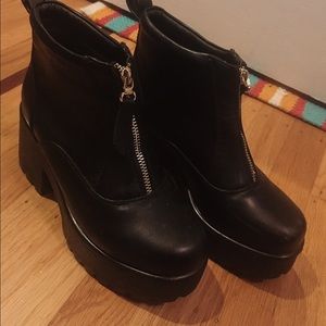 Stone Fox Riley cleated platform boots