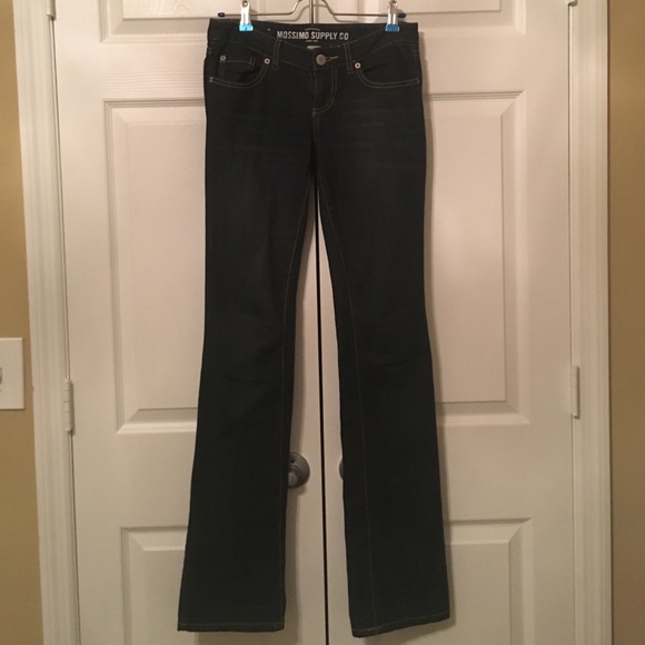 Dark wash jeans - long