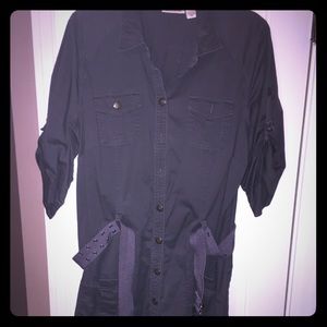 DKNY women's plus size 22 gray dress