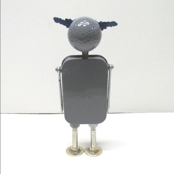 Found Objects Robot Sculpture - image 4