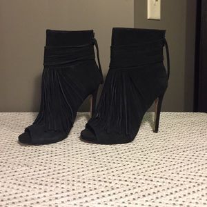 Chelsea & Zoe Fringe Booties