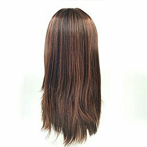 Dark Brown Full Wig