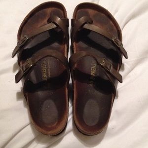 Brown Birkenstocks mayari
