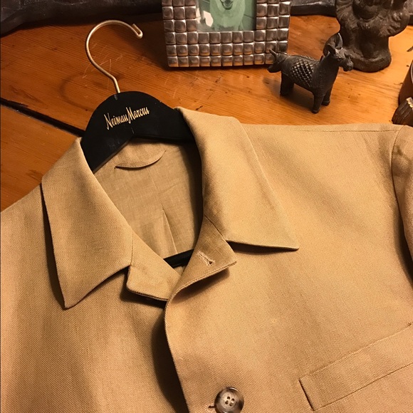 Men's 100% Linen Prada 3-Button Sport Coat