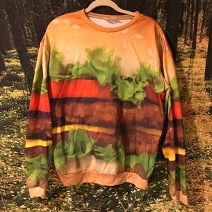 Mr GUGU & Miss GO Hamburger Sweater