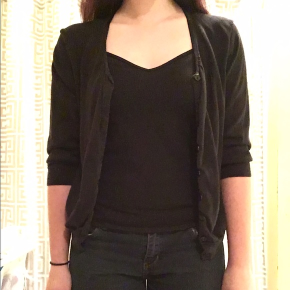 Black Cardigan