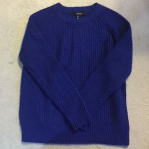 Cozy blue sweater