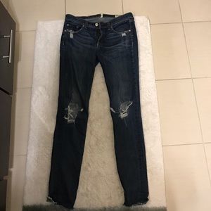 Women's Rag & Bone ripped jeans