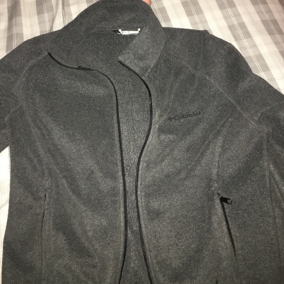 Grey Columbia Zip Jacket