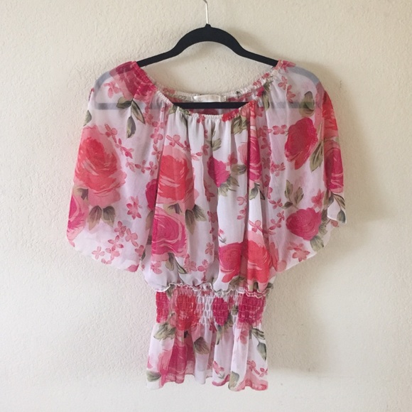 Floral sheet blouse - Read details