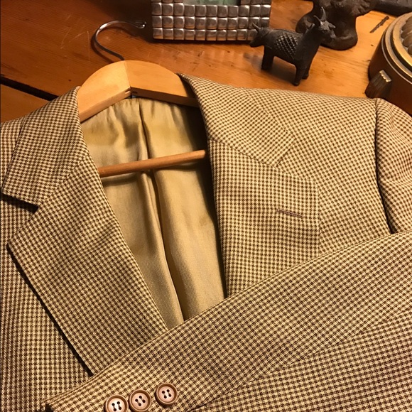 Men's Houndstooth 2-Button Sport Coat.