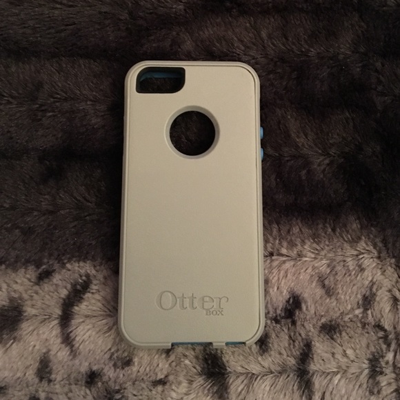 Teal and grey iPhone 5/5s OtterBox case - Picture 1 of 4