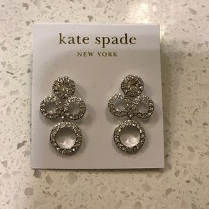 Kate Spade 14K gold drop earrings