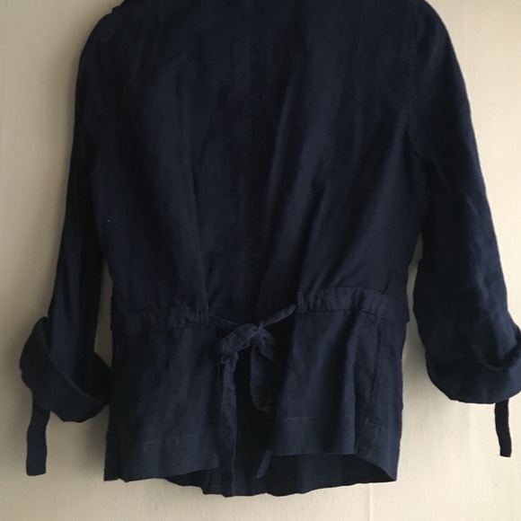 Lucky Brand Linen Military Jacket - Picture 3 of 3