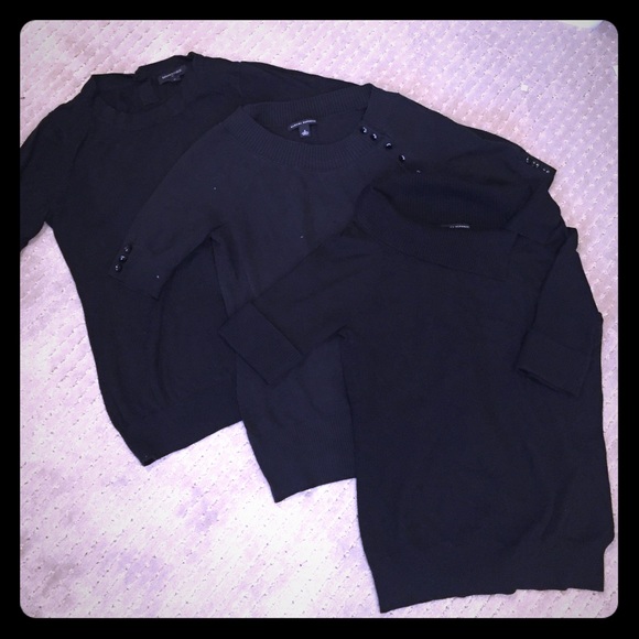 Banana republic black sweaters**Bundle of 3*