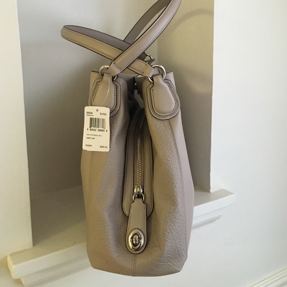 Coach Grey Birch Edie leather shoulder bag NWT - Picture 2 of 5
