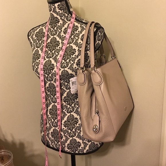 Coach Grey Birch Edie leather shoulder bag NWT - Picture 4 of 5