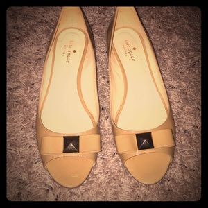 Great Authentic Kate Spade 8.5 peep toe wedge