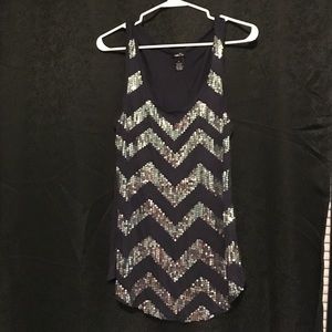 Sequence Chevron Tank Top