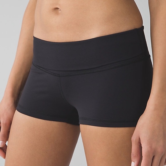 Lululemon Roll Down Boogie Shorts Black