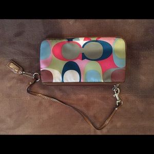 Coach wristlet