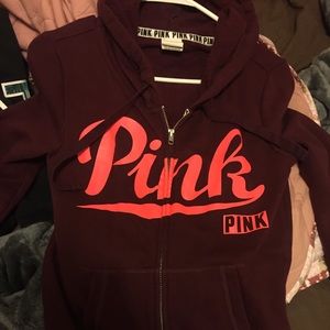 Vs pink hoodie.