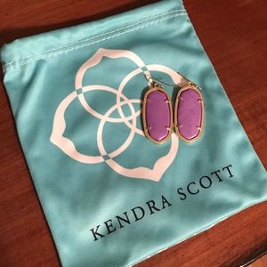 Light Purple Kendra Scott Elle Earrings