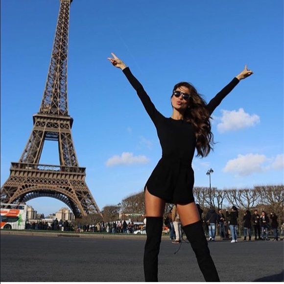 ❌soldⓂ️Thin long sleeve black dress