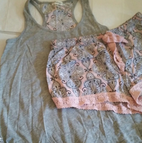 Pajama shorts set
