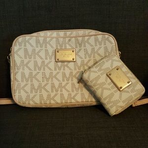 Michael Kors purse and wallet
