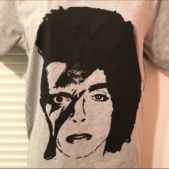 Unisex "Pop Fusion" 1/2 Prince 1/2 David Bowie Tee - Picture 3 of 4