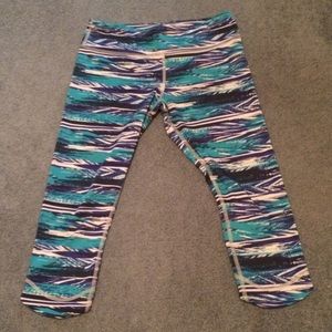 Blue Zumba Leggings