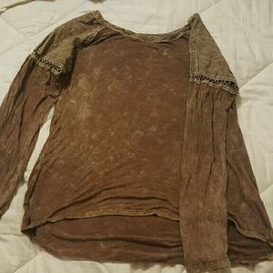 Long Sleeve Mauve top