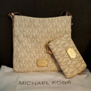 Michael Kors purse and wallet