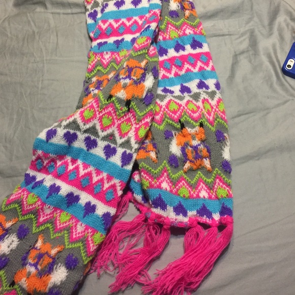Bright scarf