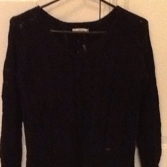 Navy sweater