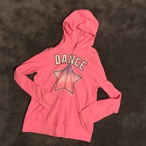 Dance Zipper Hoodie Jacket