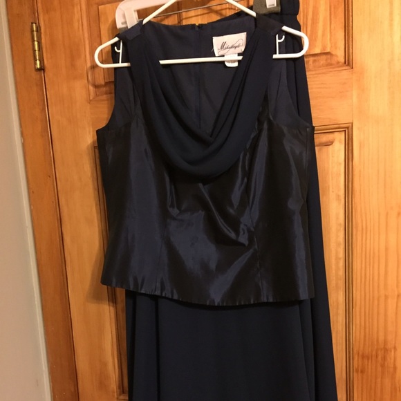 Michaelangelo 2 pc bridesmaid dress.