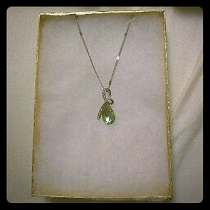 Water Drop Shaped Austrian Crystal Pendant