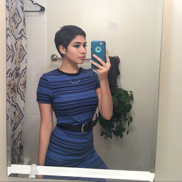 Topshop midi dress