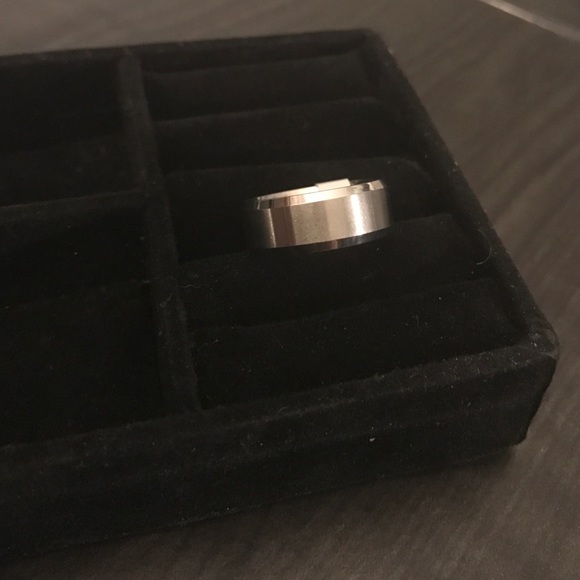 🆕 Brushed Stainless Steel Ring