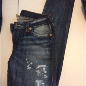 Authentic distressed true's