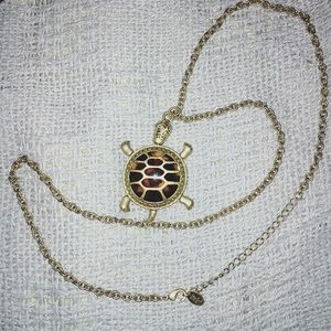 Vintage one-of-a-kind tortoise shell necklace