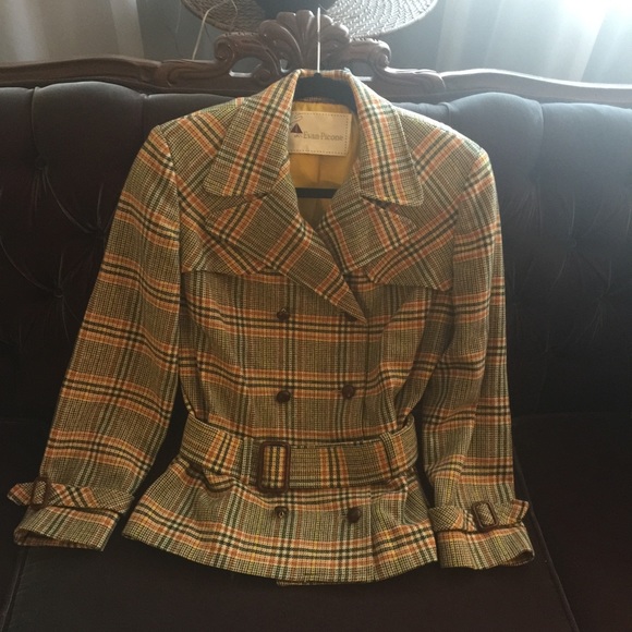 Short vintage Evan Picone Peacoat/blazer - Picture 1 of 3
