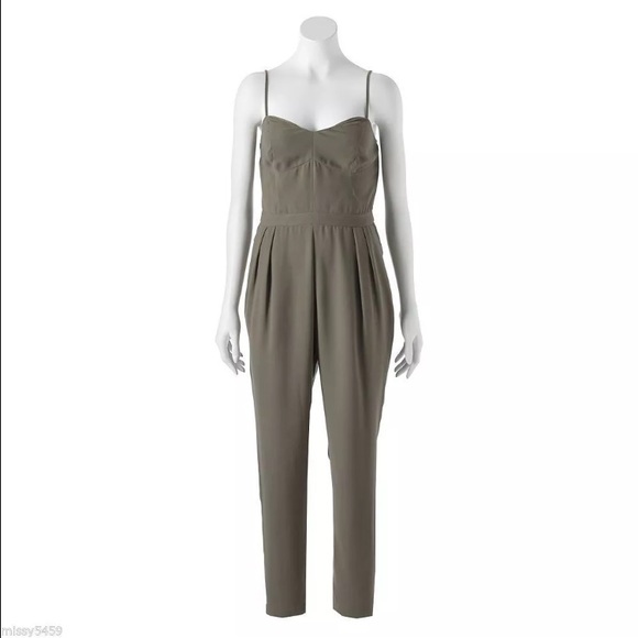 Jennifer Lopez Pants - Jennifer Lopez Olive Green Pants Jumpsuit Size 0 Jennifer Lopez Pants - Jennifer Lopez Olive Green Pants Jumpsuit Size 0