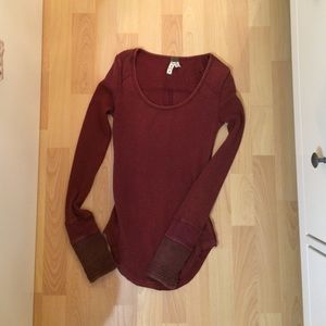 Free People long sleeved shirt
