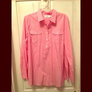 VV women's pinstripe Popover